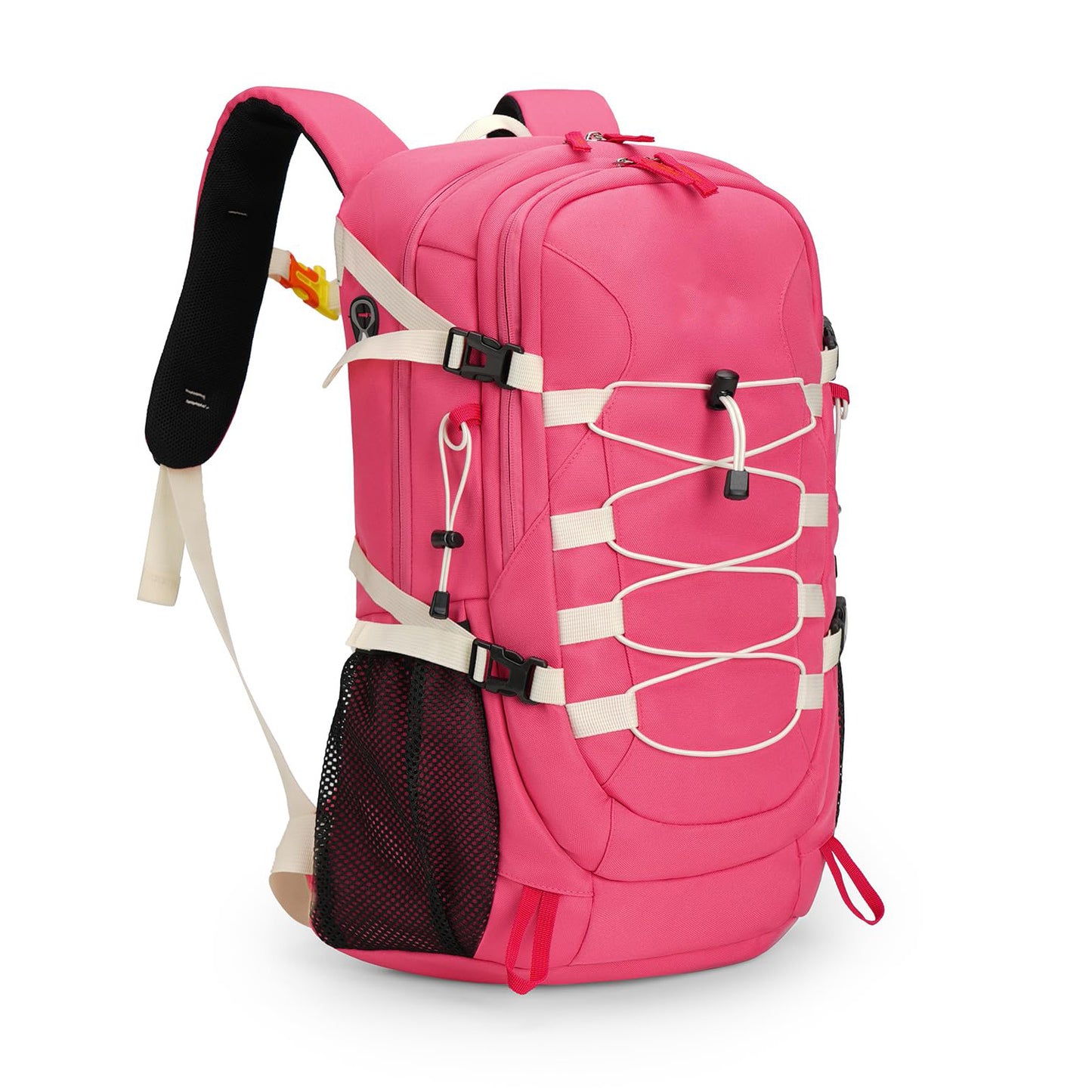 Unisex Outdoor Rucksack mit mehreren Fächern und Netzzusätzen Karnz