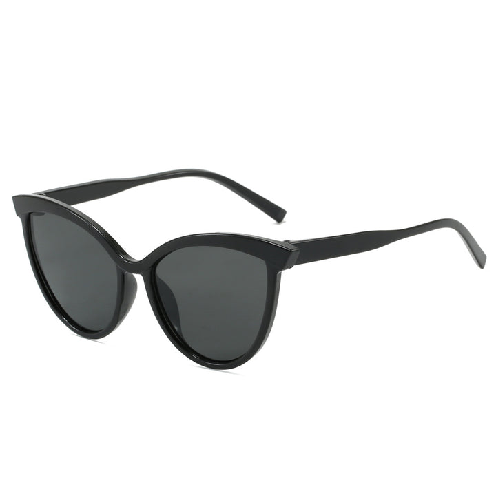 Damen Elegante Katzenaugen-Sonnenbrille mit UV-Schutz und hochwertigem Rahmen Karnz