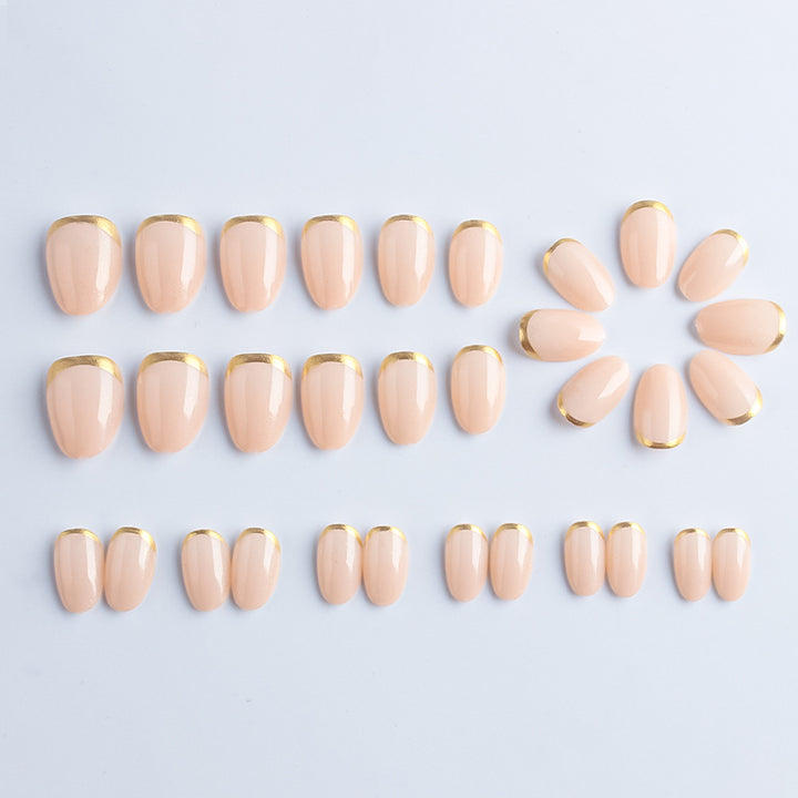 Elegante Glänzende Nagel-Wraps Karnz