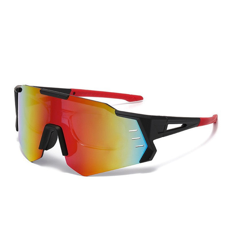Damen Sportliche Rennsonnenbrille mit verstellbarem Nasenpad und hochwertigem UV-Schutz Karnz