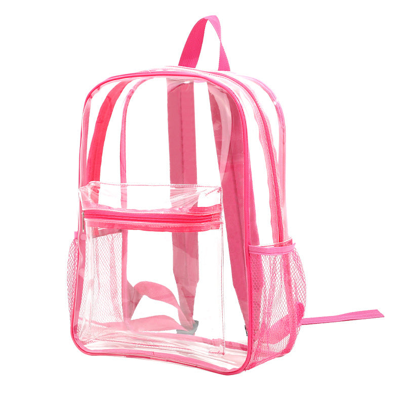 Damen Transparente Schulrucksack Karnz