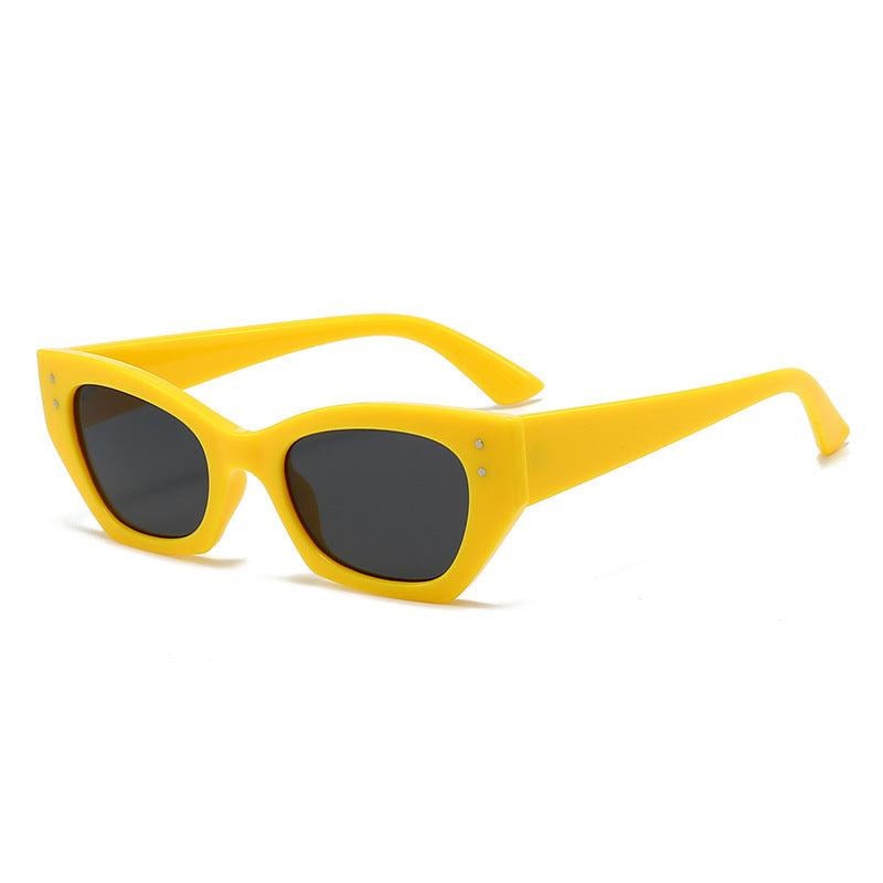 Damen moderne Fashion-Sonnenbrille im innovativen Design Karnz