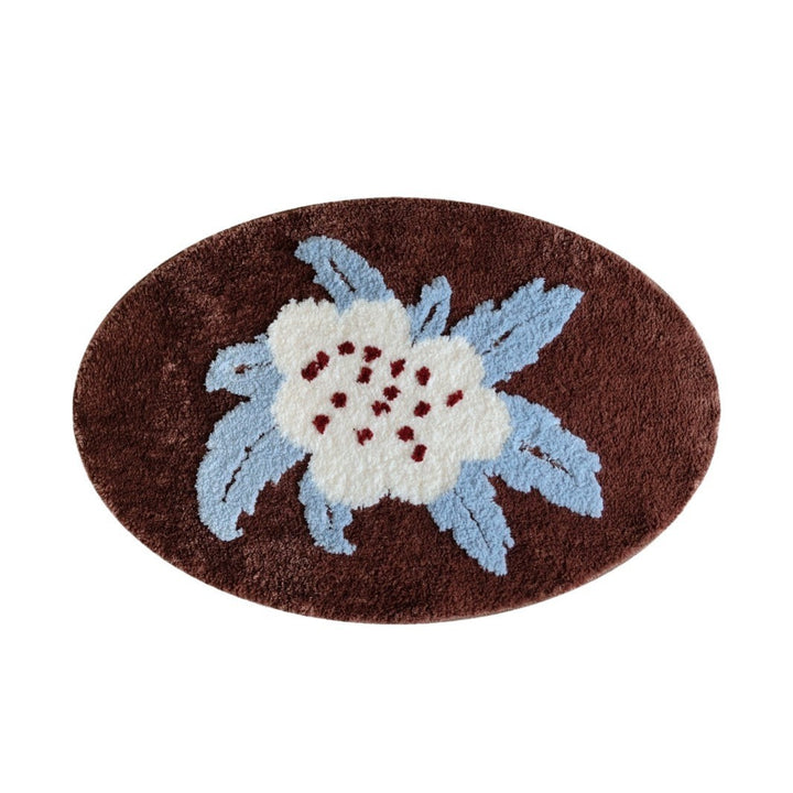Florale dekorative Teppich Karnz