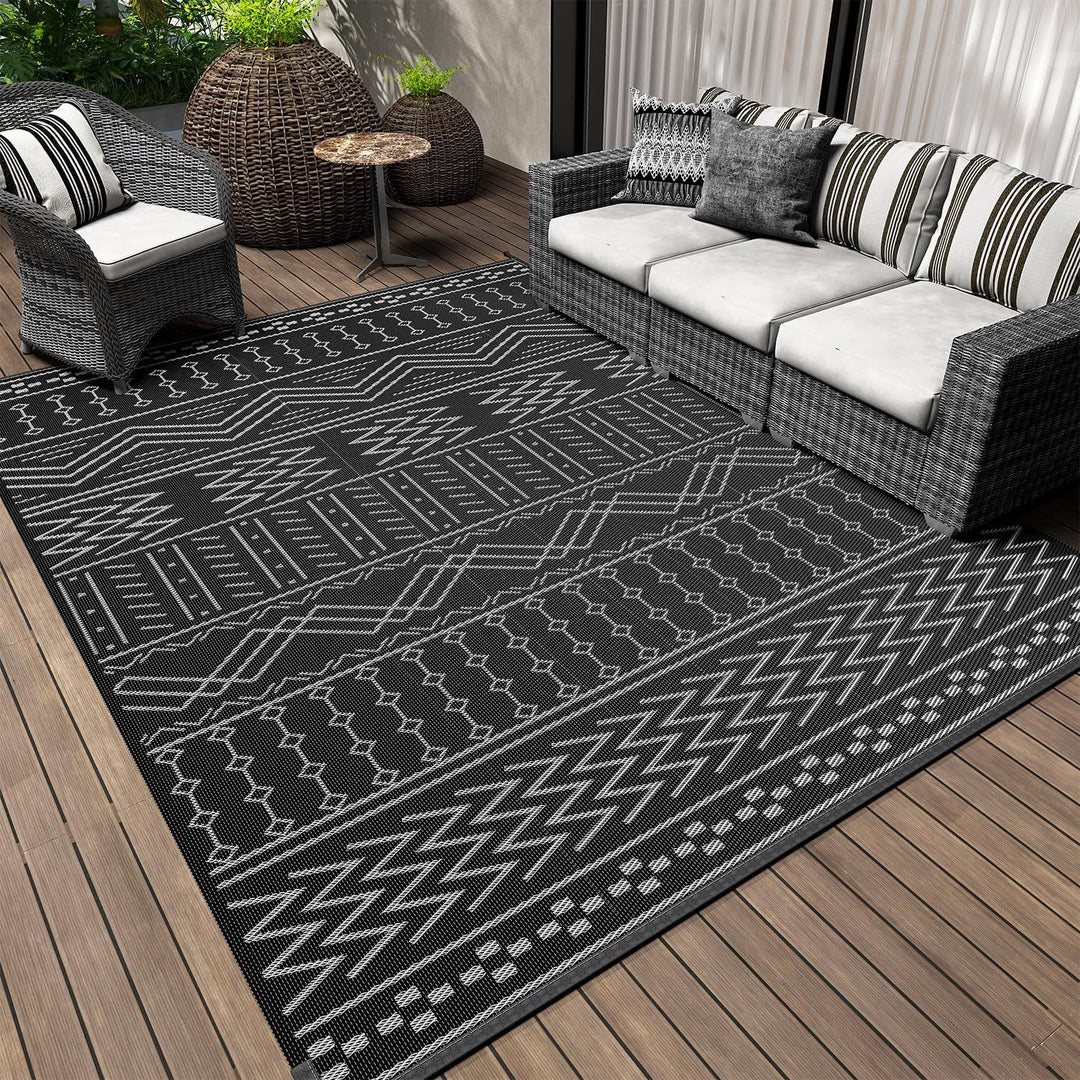 Outdoor Streifenmuster Patio Matte