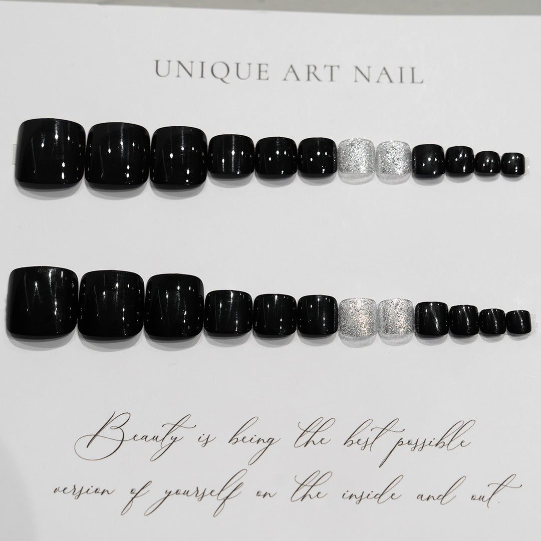 Elegante Pediküre Nagelkunst