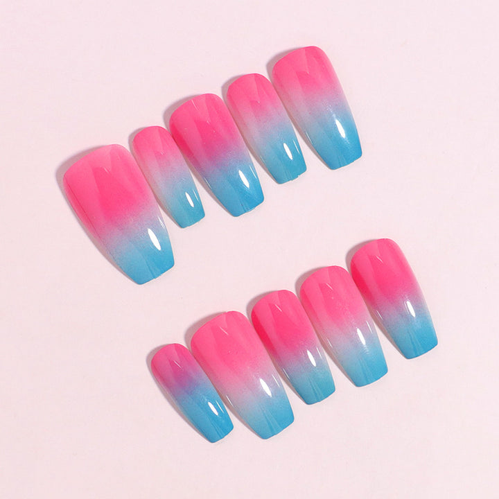 Gradient Press-On Nail Set Karnz