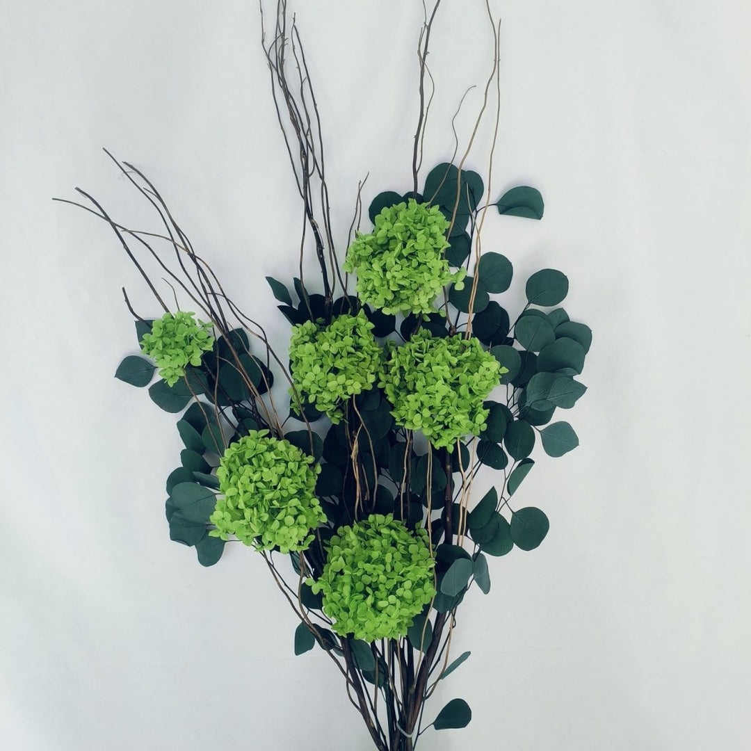Dekorative Hortensie Blumenarrangement