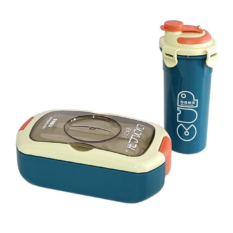 Stylische Lunchbox und Wasserflasche Set