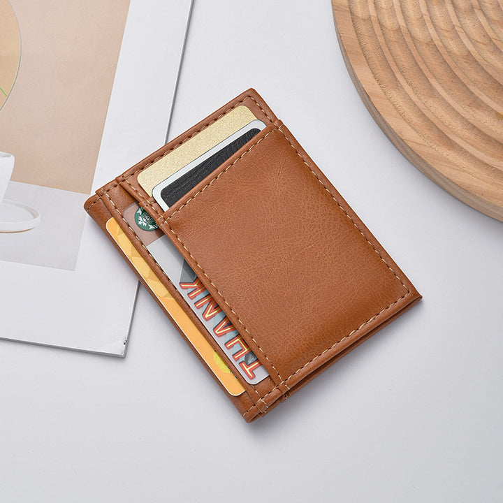Premium Leder Slim Kartenhalter Karnz