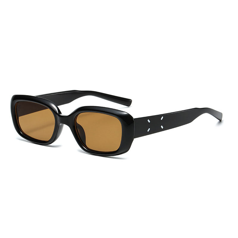 Damen Retro-inspirierte Sonnenbrille mit geschwungenem Rahmen Karnz