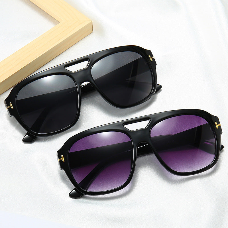 Oversized quadratische Rahmen Sonnenbrille Karnz