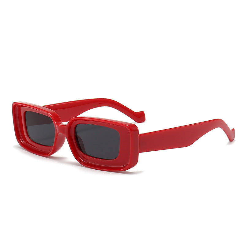 Damen modische Quadrat-Sonnenbrille mit innovativem Design Karnz