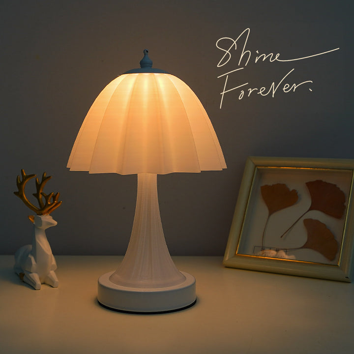 Dekorative Falten Tischlampe