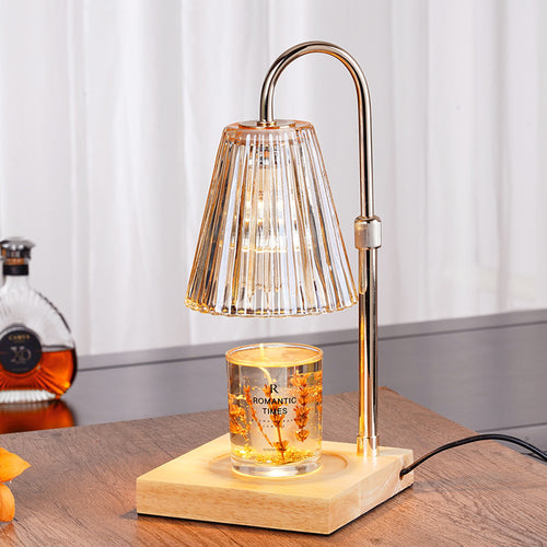 Klassische Kristallglas-Schreibtischlampe