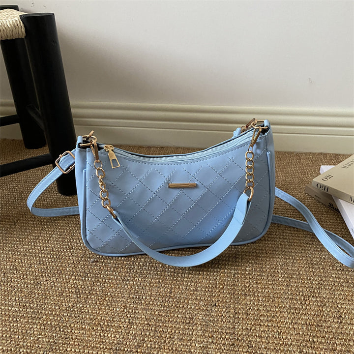 Gepolsterte Schulterhandtasche