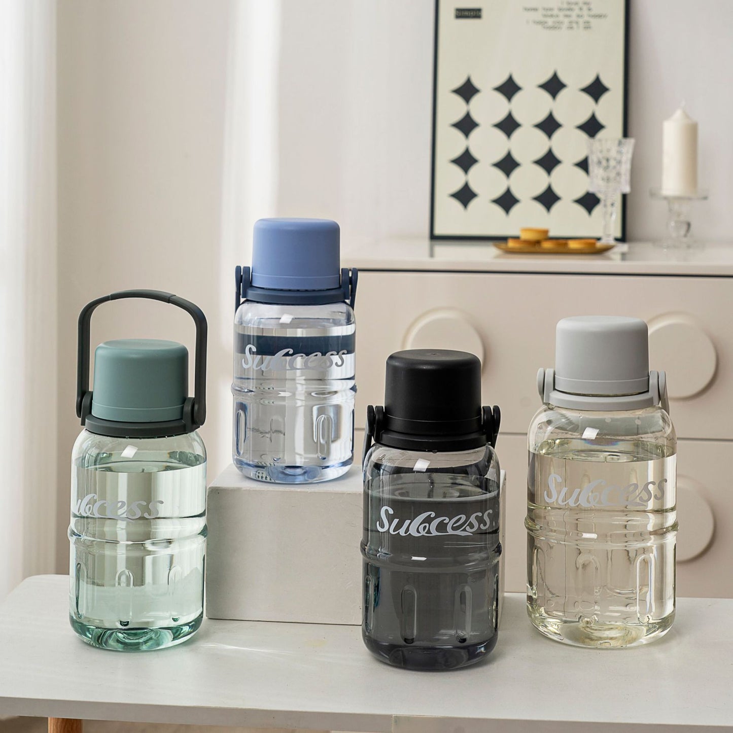 Damen Praktische Trinkflasche Karnz