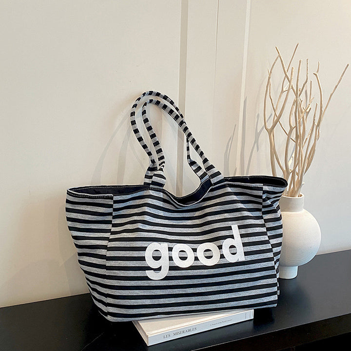WoSpacious Canvas Strandtas Karnz