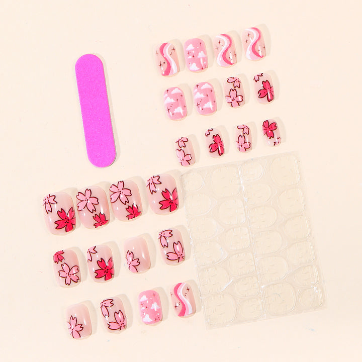 Blumen Design Nagelkunst Kit Karnz