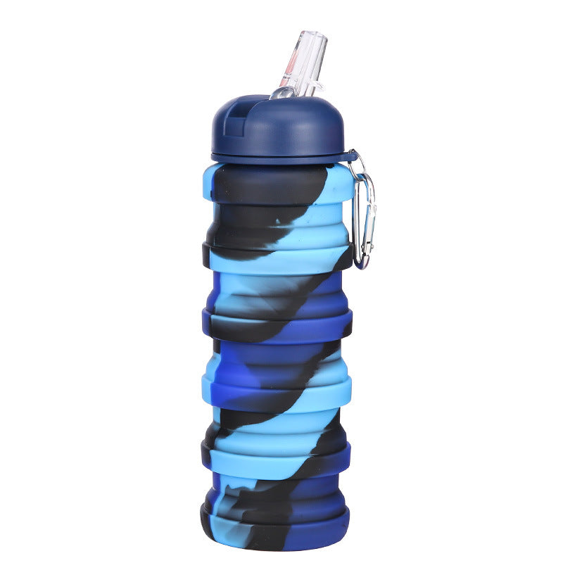 Damen faltbare Silikondrinkflasche Karnz