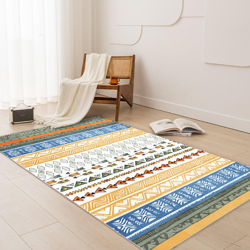 Geometrischer Bohemian Teppich