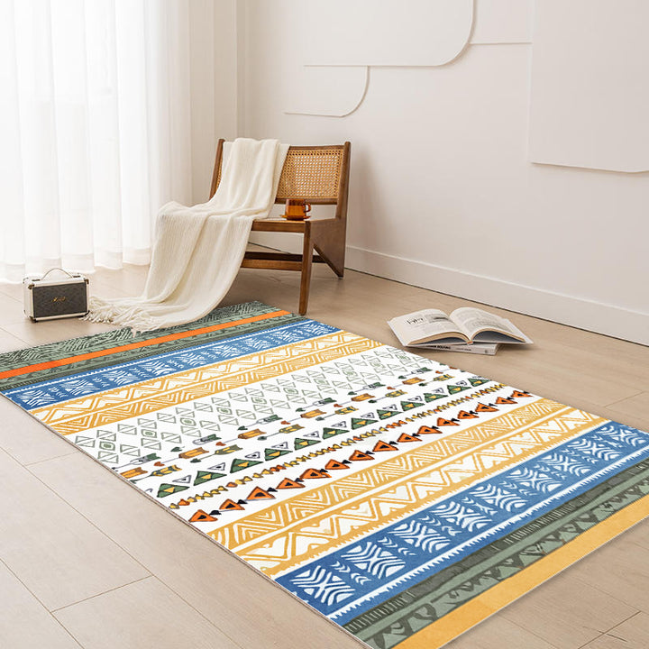 Geometrischer Bohemian Teppich