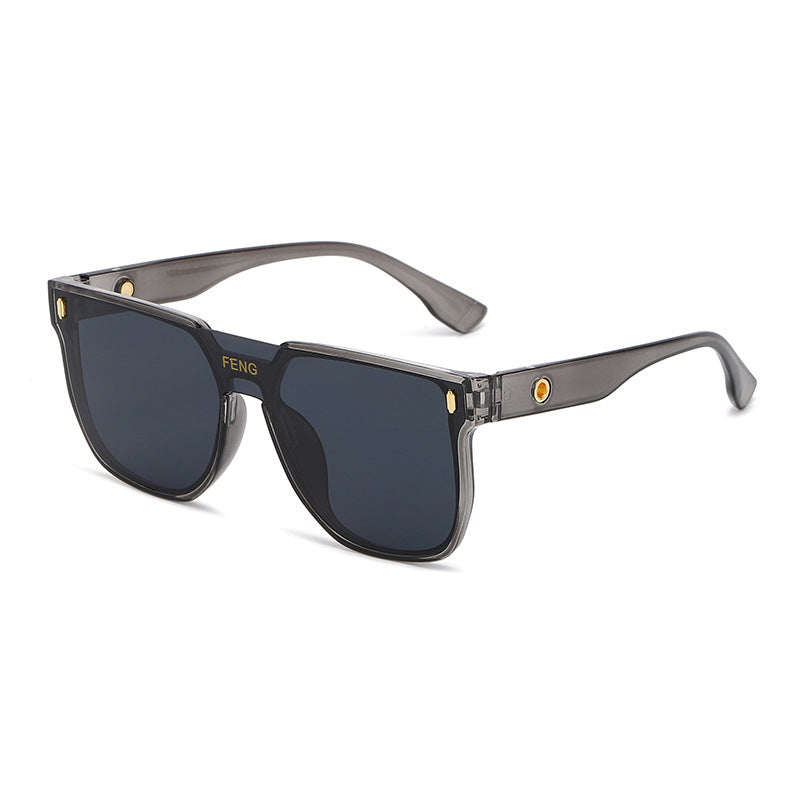 Damen modische Sonnenbrille im trendigen, geometrischen Design Karnz