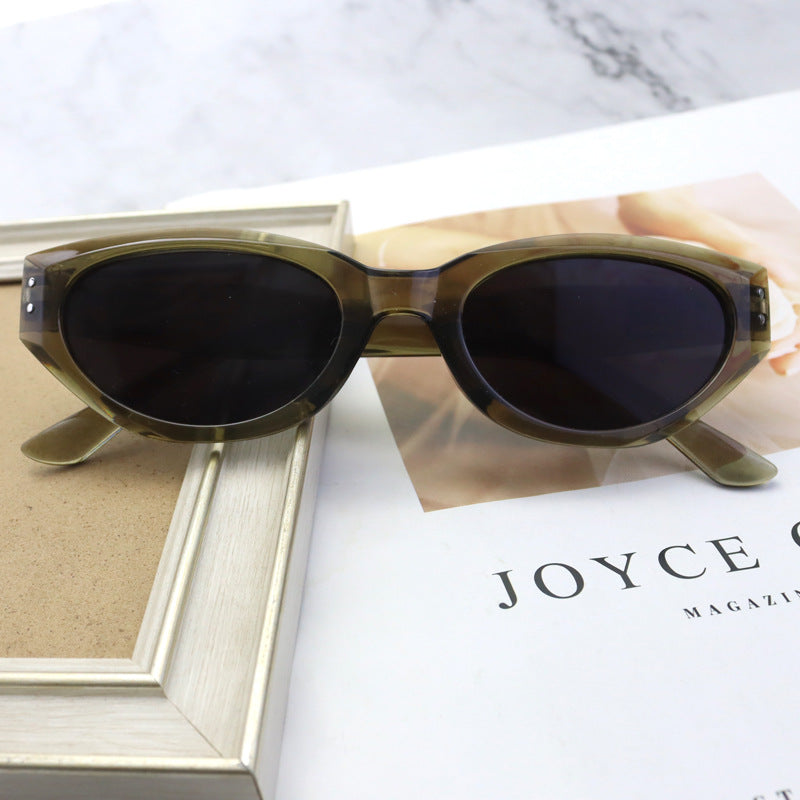 Vintage-inspirierte Katzenaugen-Sonnenbrille Karnz