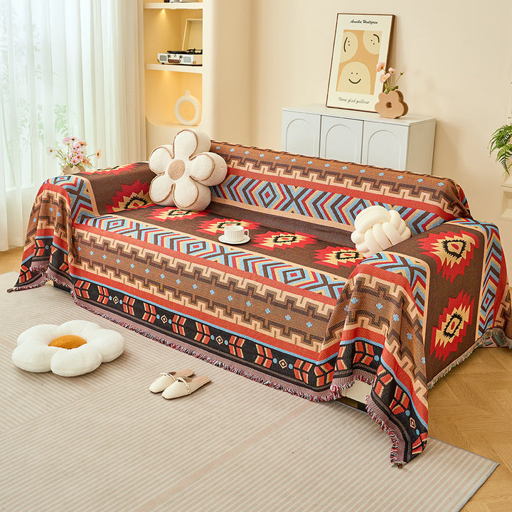 Dekorative geometrische Muster Sofa Wurfdecke