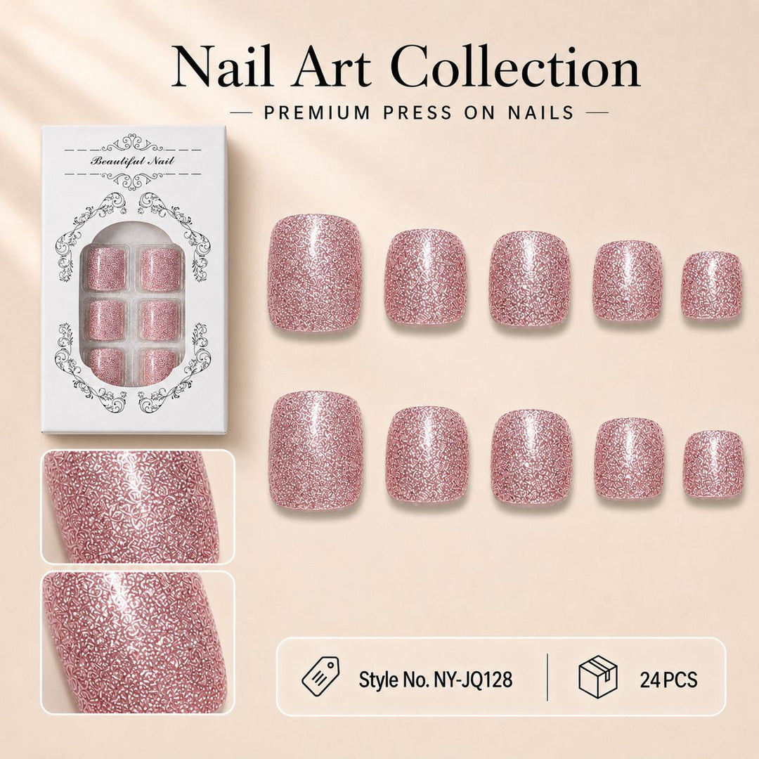 Elegante Premium Nagelkunst Karnz