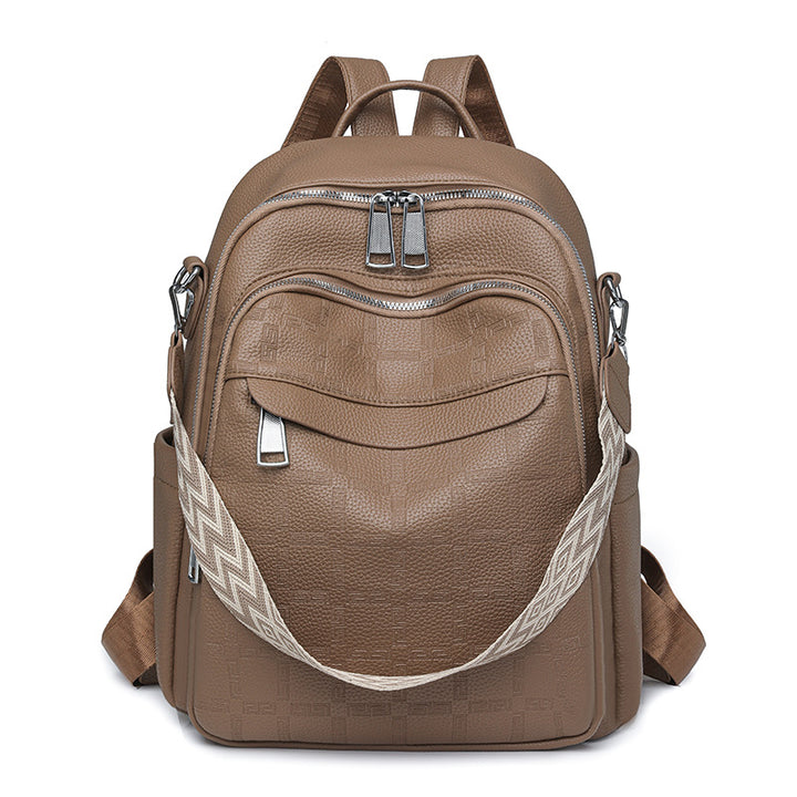 Vielseitiger Texturierter Rucksack mit mehreren Compartts Karnz
