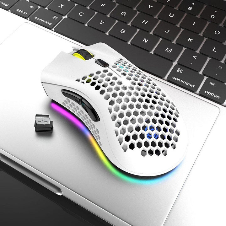 Ergonomische Gaming-Maus mit Reaktionsschnellem Sensorsystem und Rgb-Beleuchtung Karnz