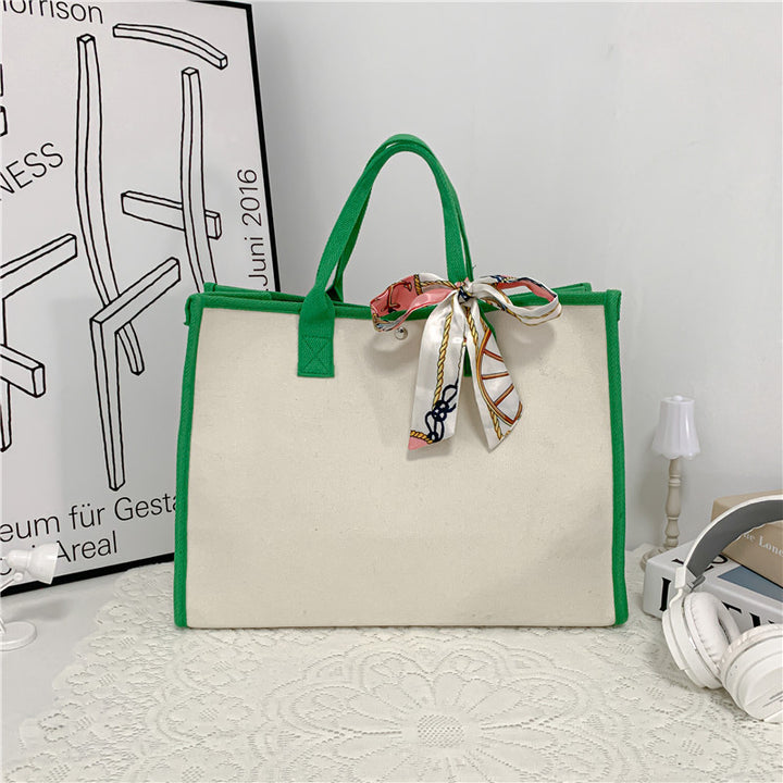 Stylische Canvas Tragetasche
