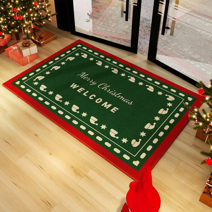 Festliche Weihnachtsbaum-Themen-Innendoormat Karnz
