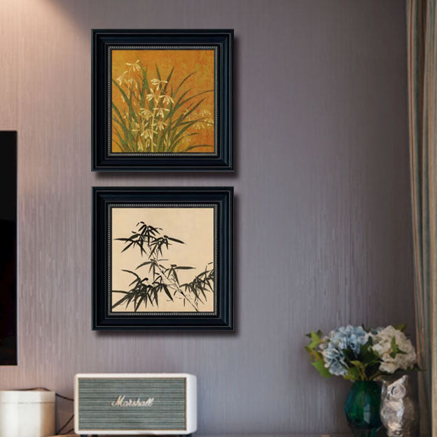 Elegante Botanische Wanddekoration