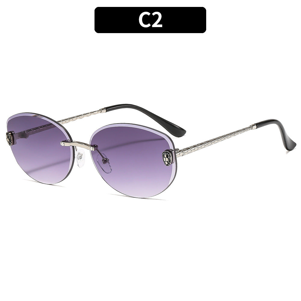 Elegante Übergroße Fliegerbrille