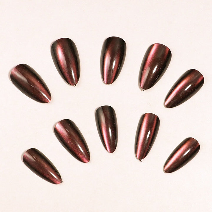 Gradient Stiletto Press-On Nail Set Karnz