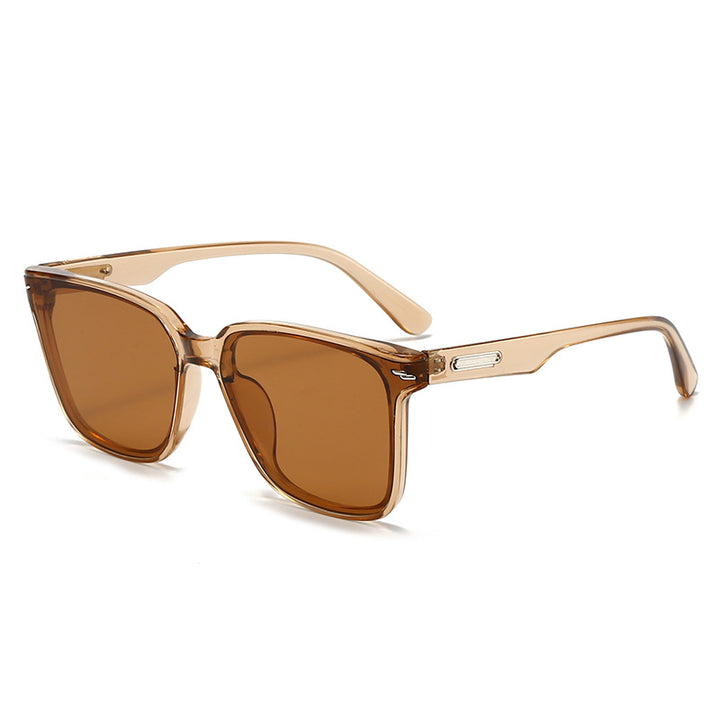 Premium quadratischer Rahmen Sonnenbrille