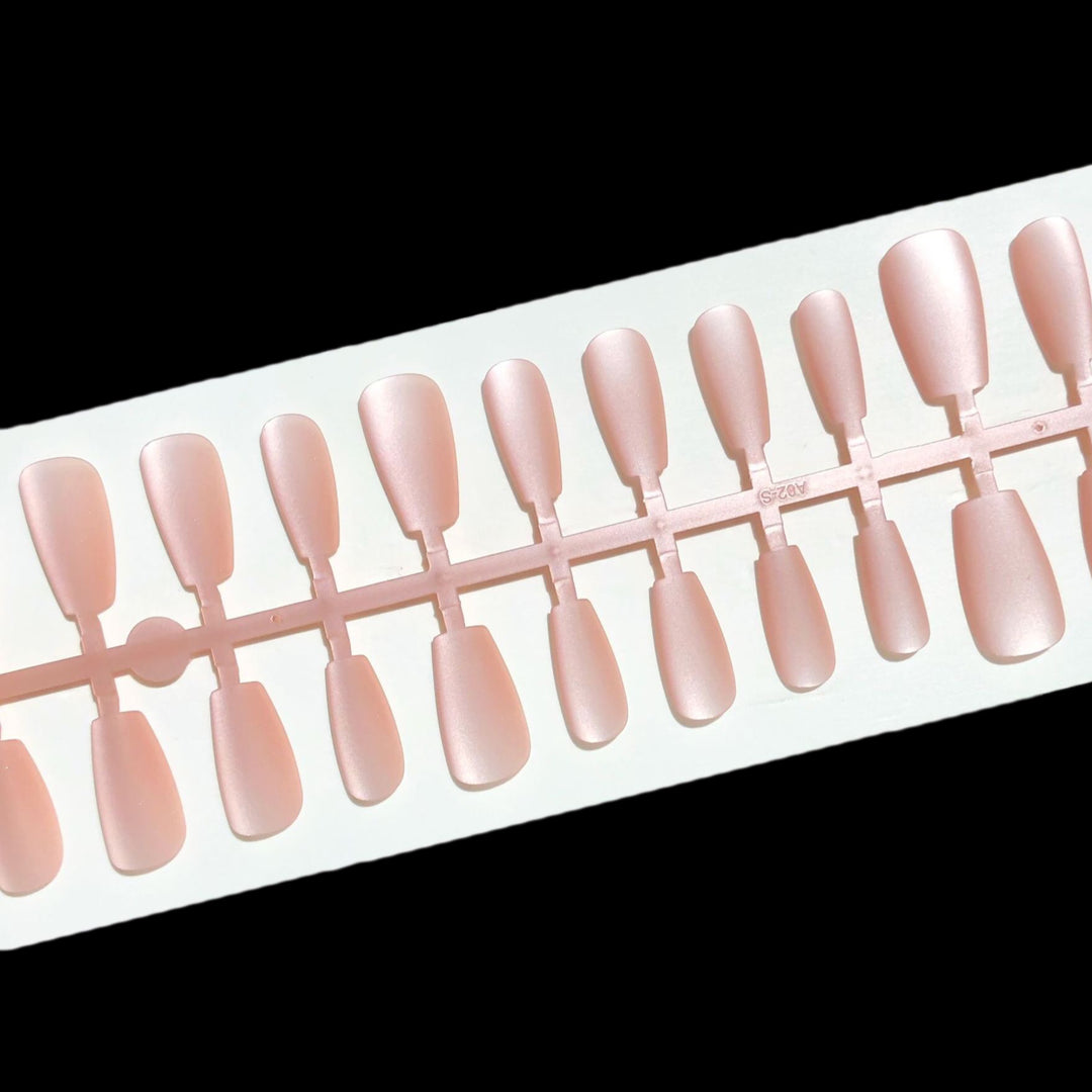Mattes Finish Press-On Nagelset