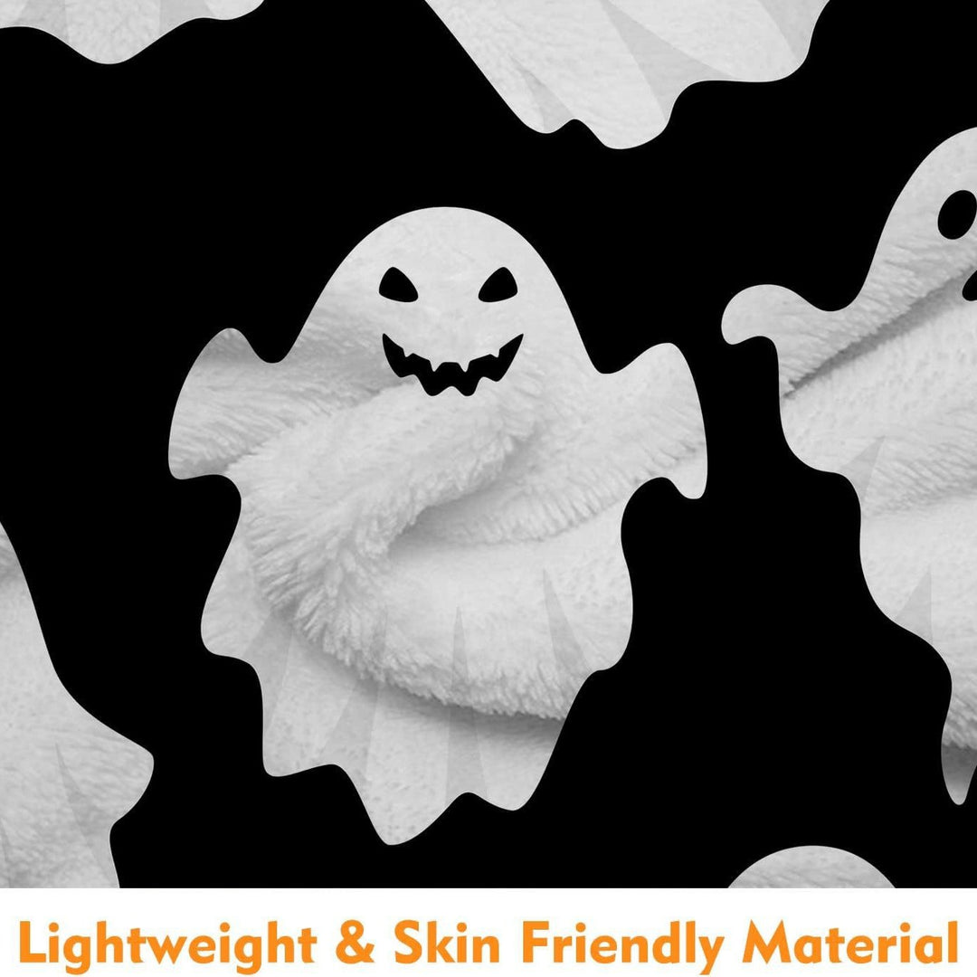 Spooky Ghost Muster Wurfdecke