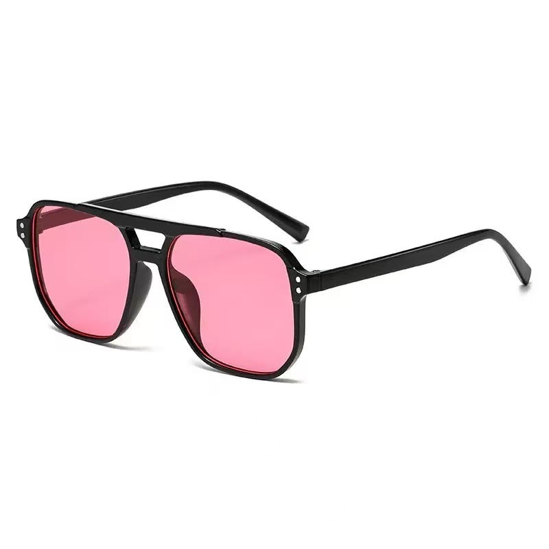 Stylische Quadratische Rahmen Sonnenbrille Karnz