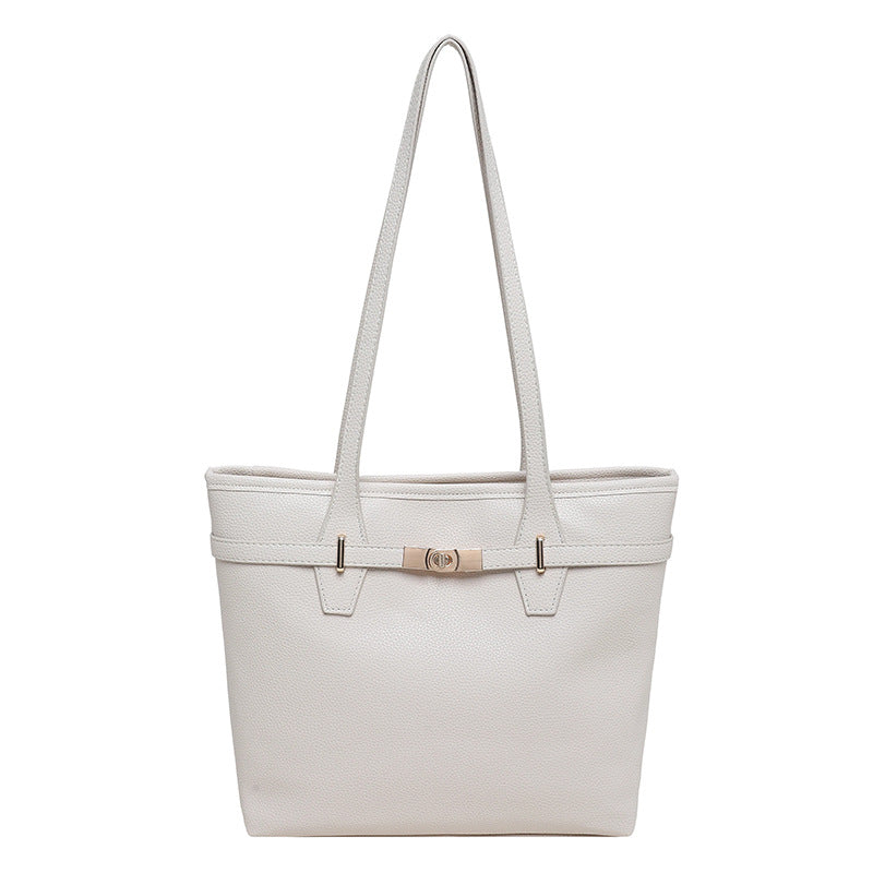 Stylische Strukturierte Tote Bag