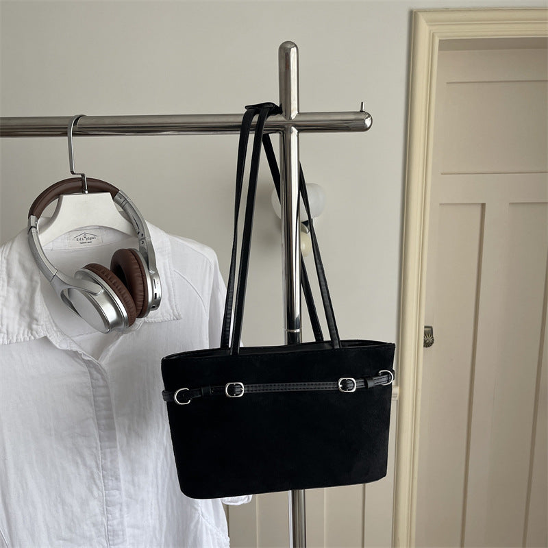 Elegante Strukturierte Schultertasche