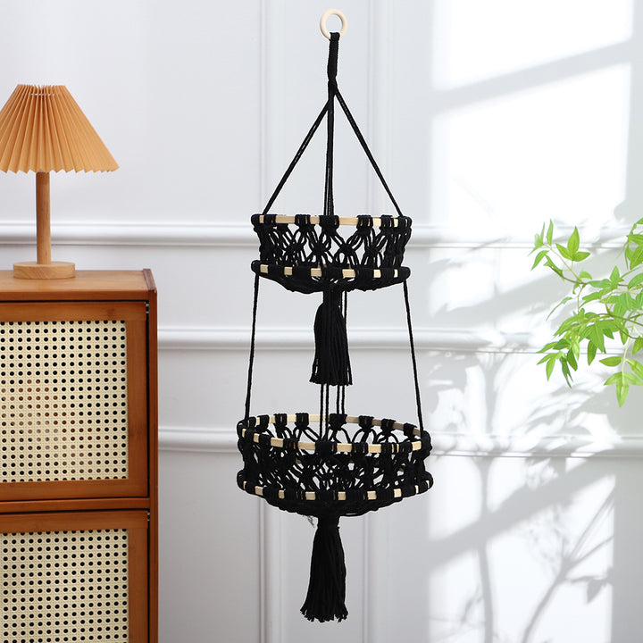 Macrame Pflanzenständer Karnz