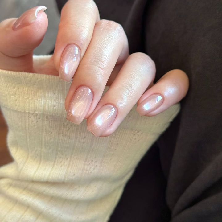 Elegante Natürliche Nagelverzierungen