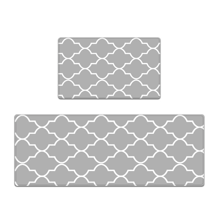 Elegante Texturierte Küchenmatte Set Karnz
