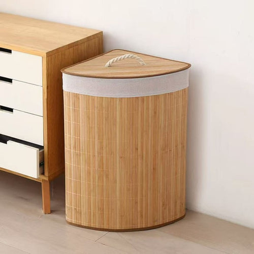 Aufbewahrungskorb mit Natürlichem Bambusdesign Karnz