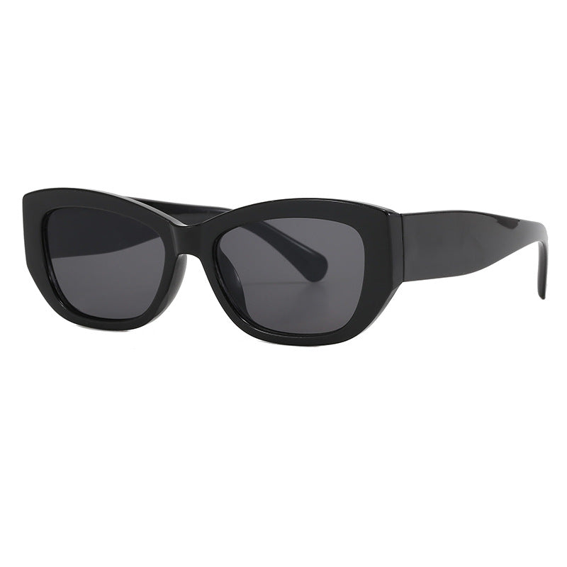 Damen modische Cat-Eye Sonnenbrille aus robustem Kunststoff Karnz
