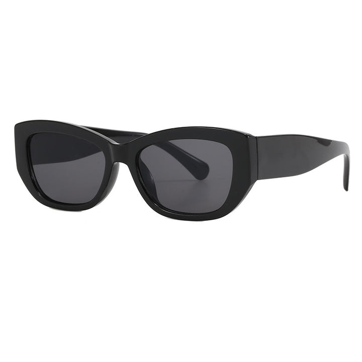 Damen modische Cat-Eye Sonnenbrille aus robustem Kunststoff Karnz