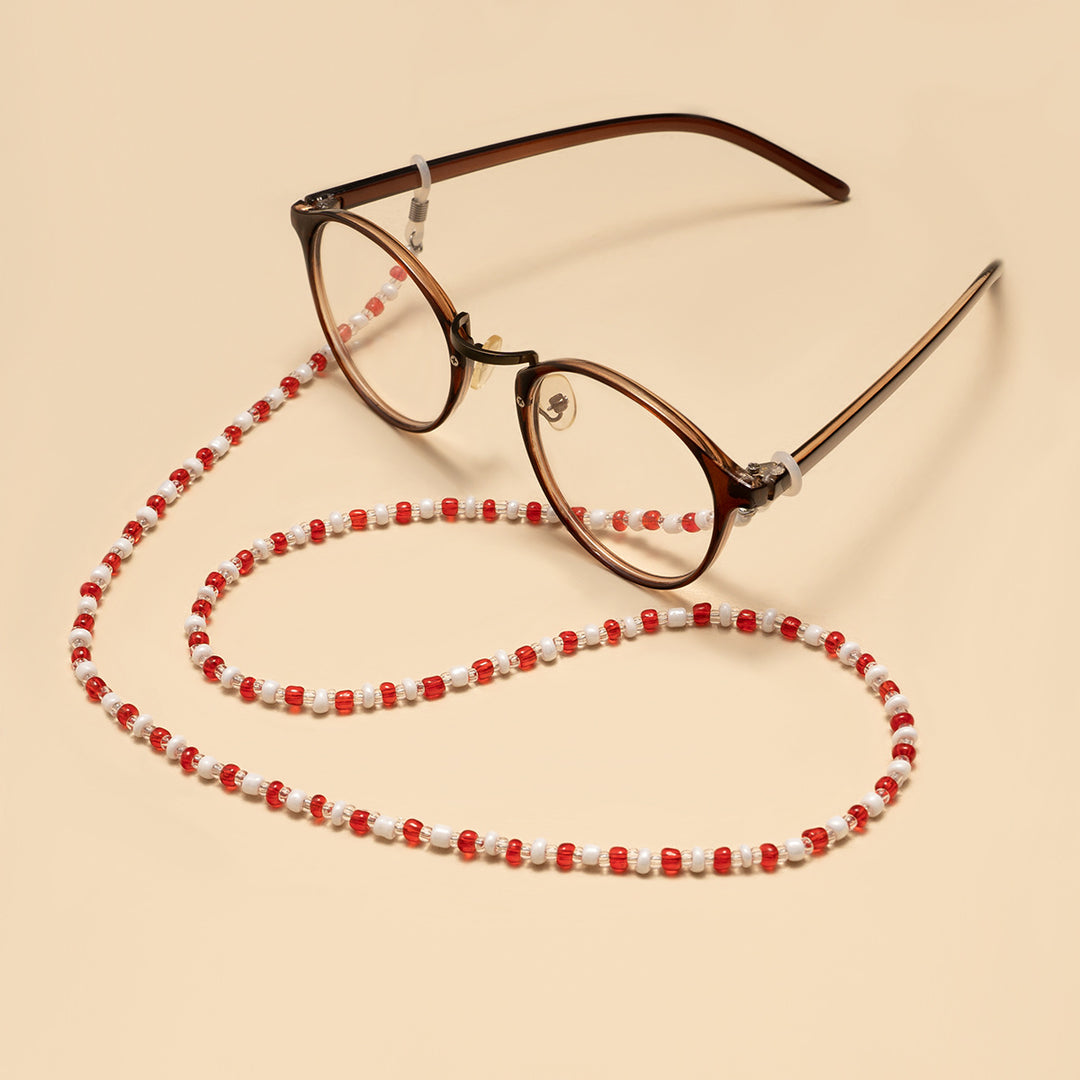 Artisan Perlen Brillen Kette Karnz