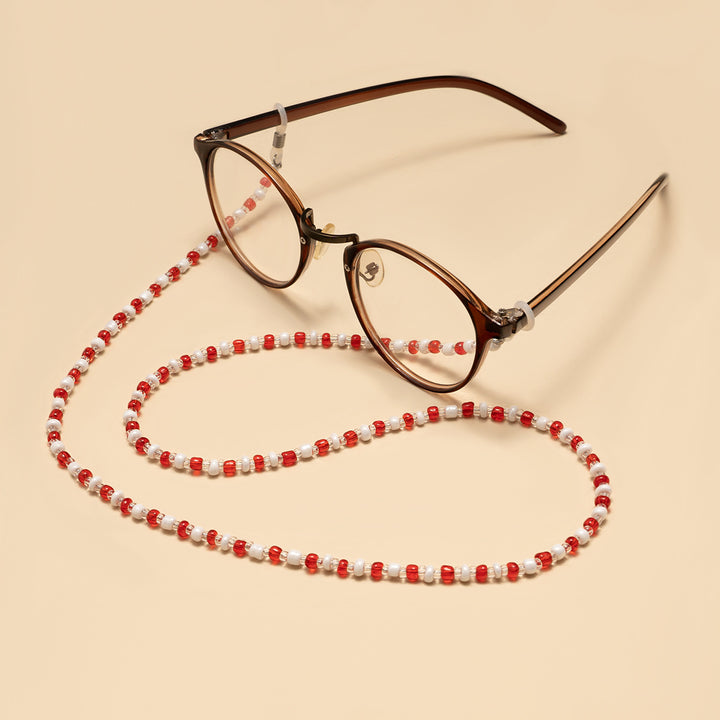 Artisan Perlen Brillen Kette Karnz